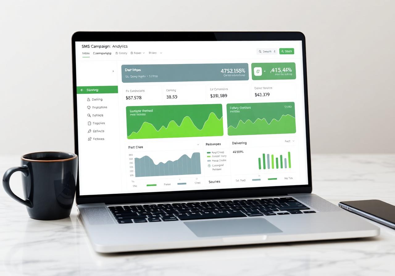 SMS campaign analytics dashboard